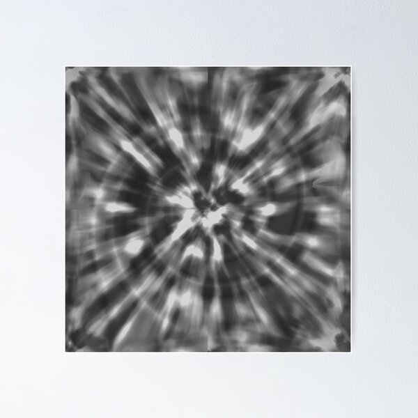 Item preview, Black and White Tie Dye - Aesthetic designed and sold by The-Goods.