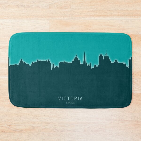 Artikelvorschau, Victoria Canada Skyline entworfen und verkauft von ArtPrints.