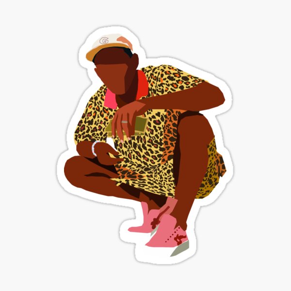 Tyler The Creator Rapper Music Hip-Hop Iconic Vinyl Sticker Decal