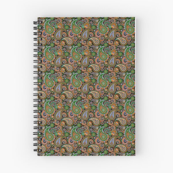 Item preview, orange and green paisley designed and sold by jack-OC.