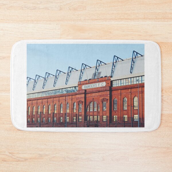 Item preview, Ibrox Stadium at blue hour  designed and sold by Simply The West Prints.
