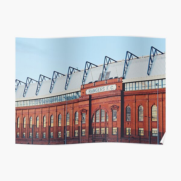 Glasgow Rangers Ibrox Stadium Aerial View Poster - GB Posters (UK) – Sports  Poster Warehouse