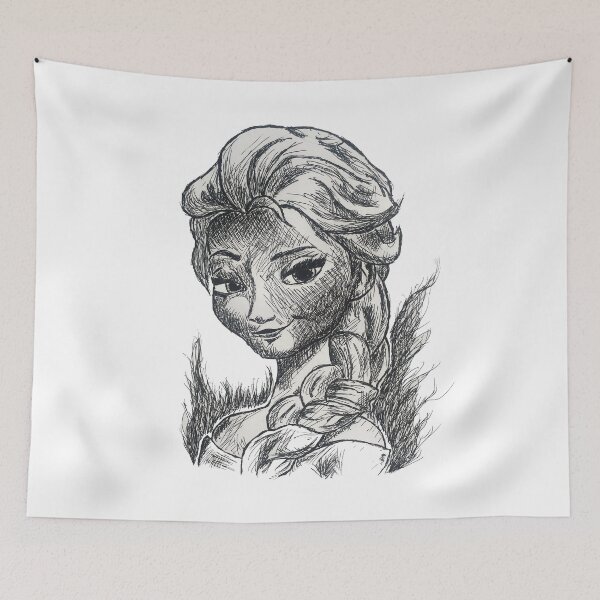 Item preview, Frozen Elsa - drawing designed and sold by SirenSunshine.