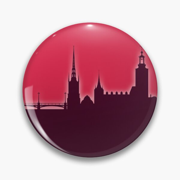 Item preview, Stockholm Sweden Skyline designed and sold by ArtPrints.