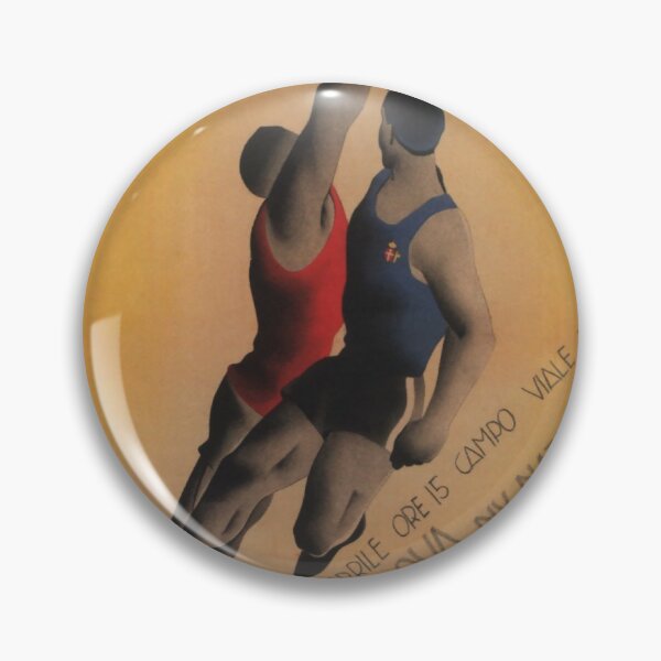 Item preview, Pallacanestro vintage travel poster designed and sold by stickart-marek.