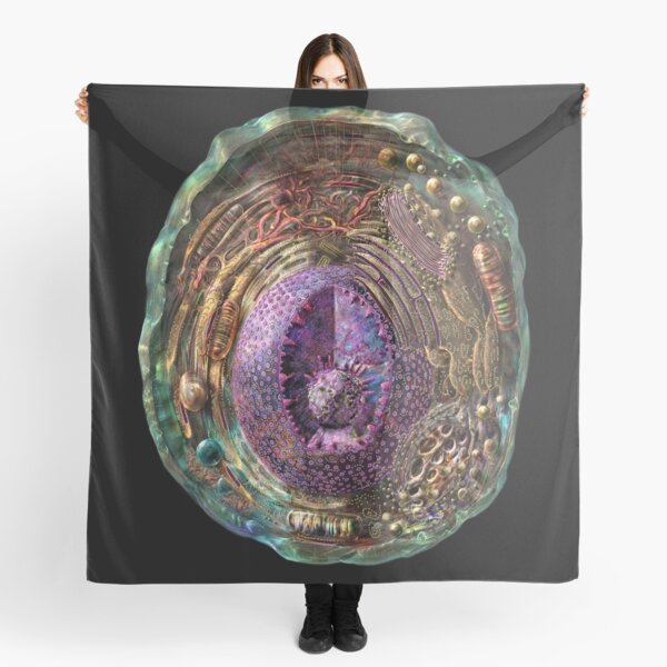 Animal Cell Structure Scarf