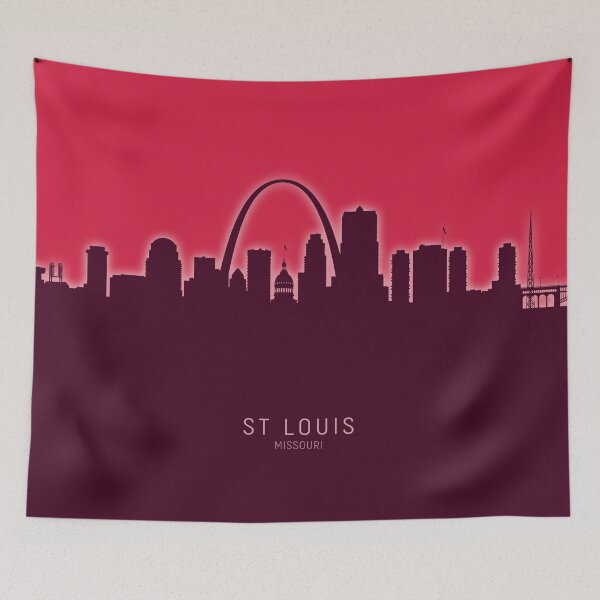 Item preview, St Louis Missouri Skyline designed and sold by ArtPrints.
