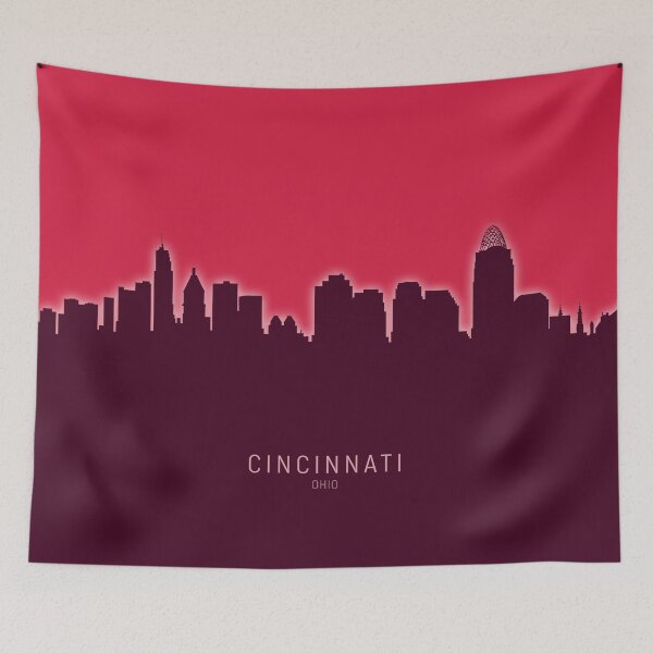 Item preview, Cincinnati Ohio Skyline designed and sold by ArtPrints.