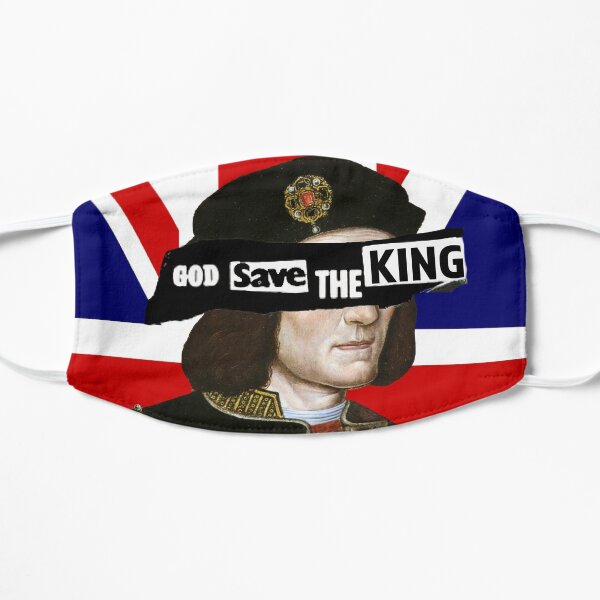 King Ricard III - God Save The King (Framed) Flat Mask