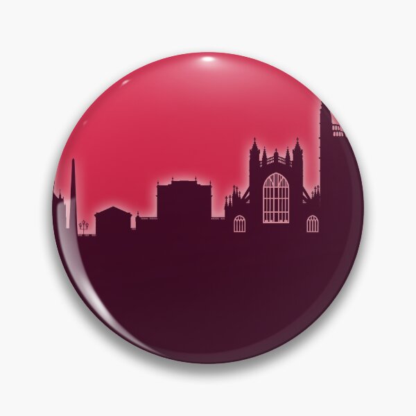 Item preview, Bath England Skyline Cityscape designed and sold by ArtPrints.