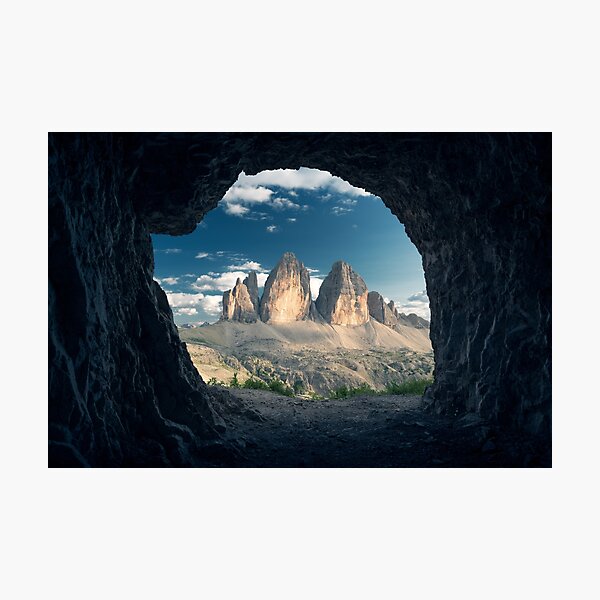 Three Peaks Photographic Print