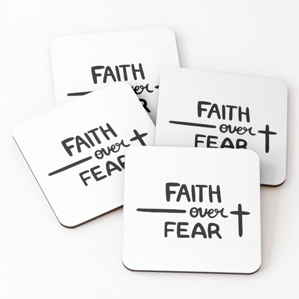 Item preview, Faith Over Fear designed and sold by themoodydecor.
