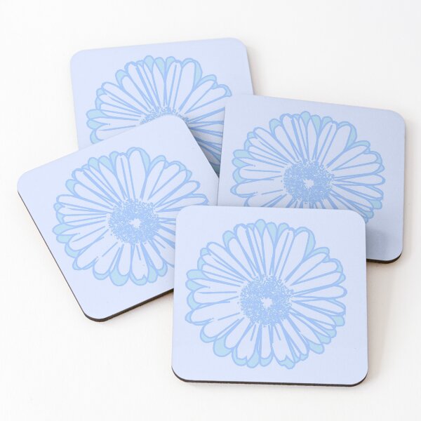 Aperçu de l'œuvre Jolie Blue Daisy créée et vendue par Hedgie Designs.