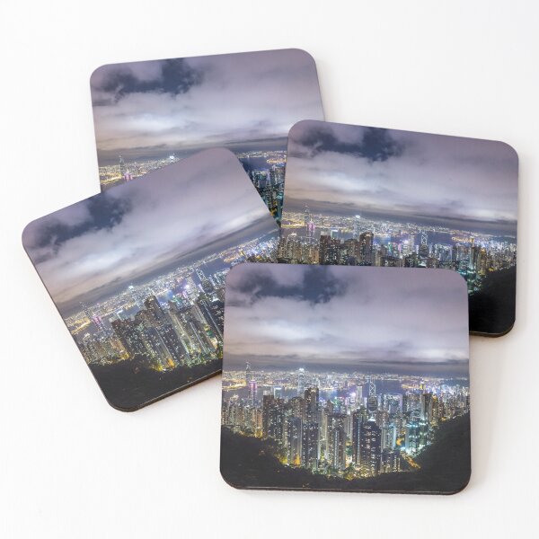Item preview, Hong Kong at Night designed and sold by madtoyman.