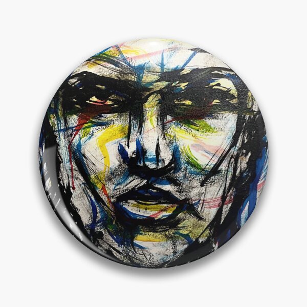 Item preview, abstract portrait designed and sold by Riley  Day/plush.