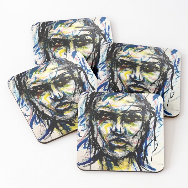 Item preview, abstract portrait designed and sold by Riley  Day/plush.