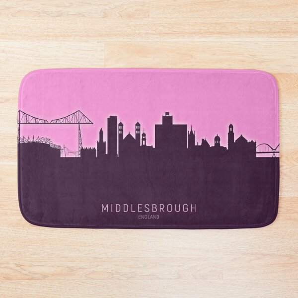 Item preview, Middlesbrough England Skyline designed and sold by ArtPrints.