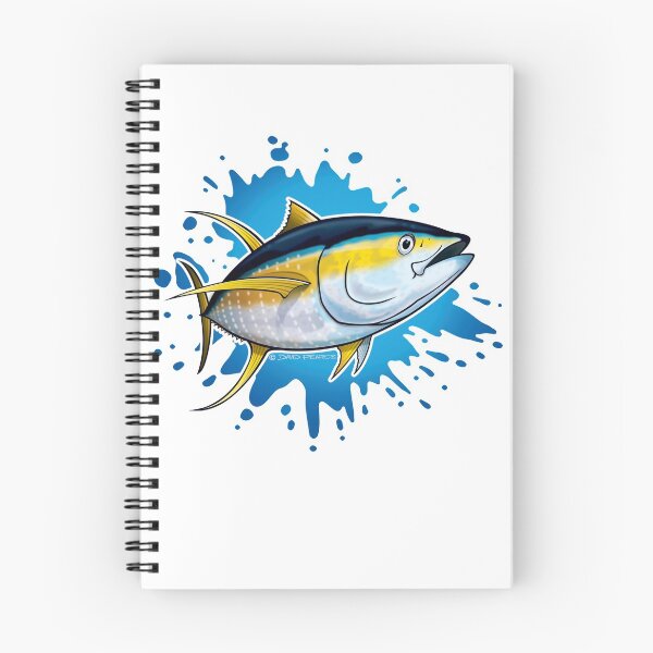 Item preview, Yellowfin Tuna Splash designed and sold by David Pearce Marine Art.