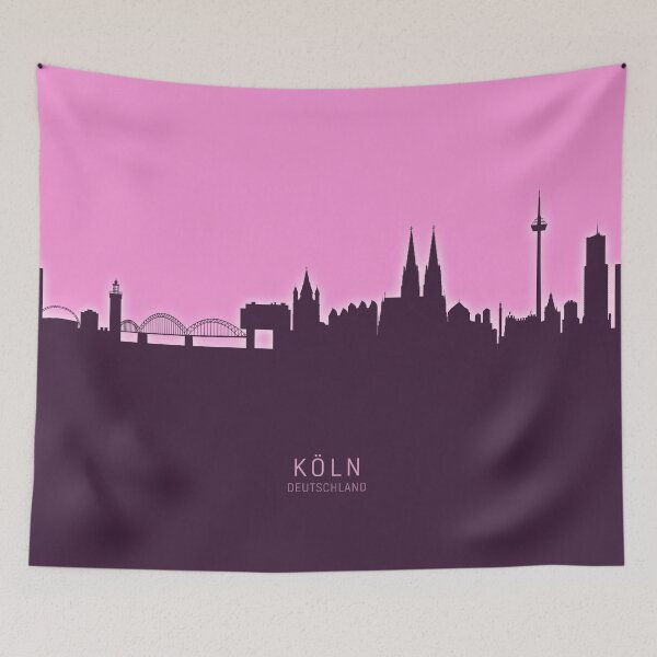 Item preview, Cologne Germany Skyline designed and sold by ArtPrints.