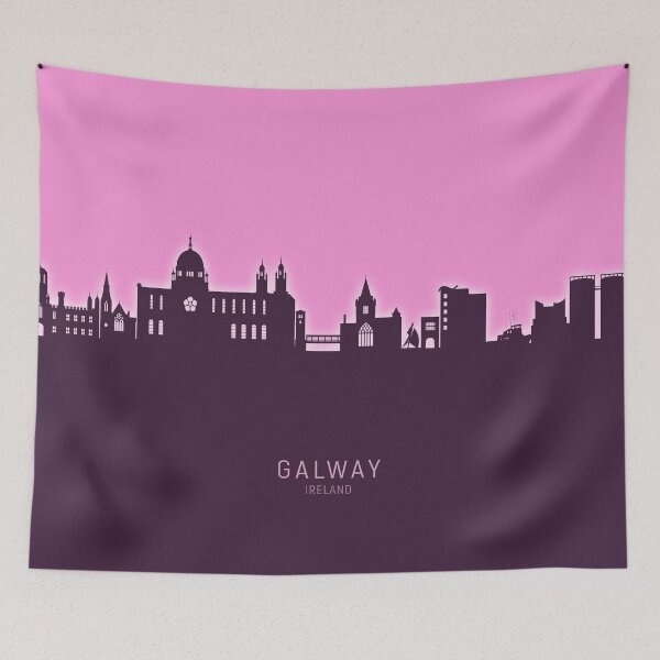 Item preview, Galway Ireland Skyline designed and sold by ArtPrints.