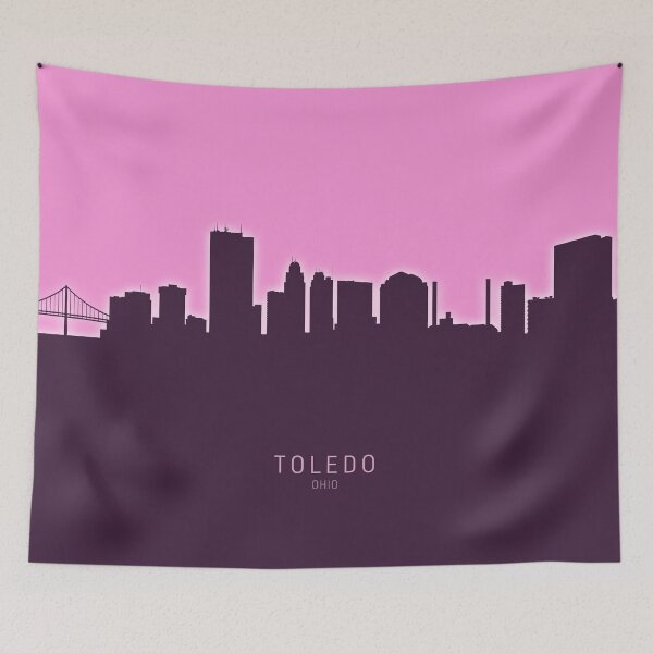 Item preview, Toledo Ohio Skyline designed and sold by ArtPrints.