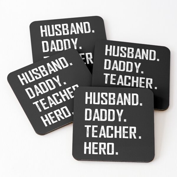 Item preview, Husband Daddy Teacher Hero designed and sold by KA DESIGNS.