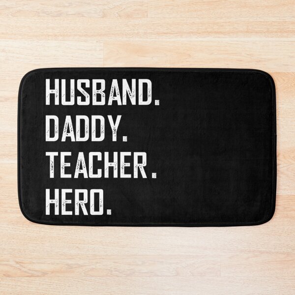 Item preview, Husband Daddy Teacher Hero designed and sold by KA DESIGNS.