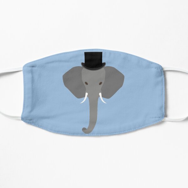 NDVH Elephant Wearing a Top Hat Mask