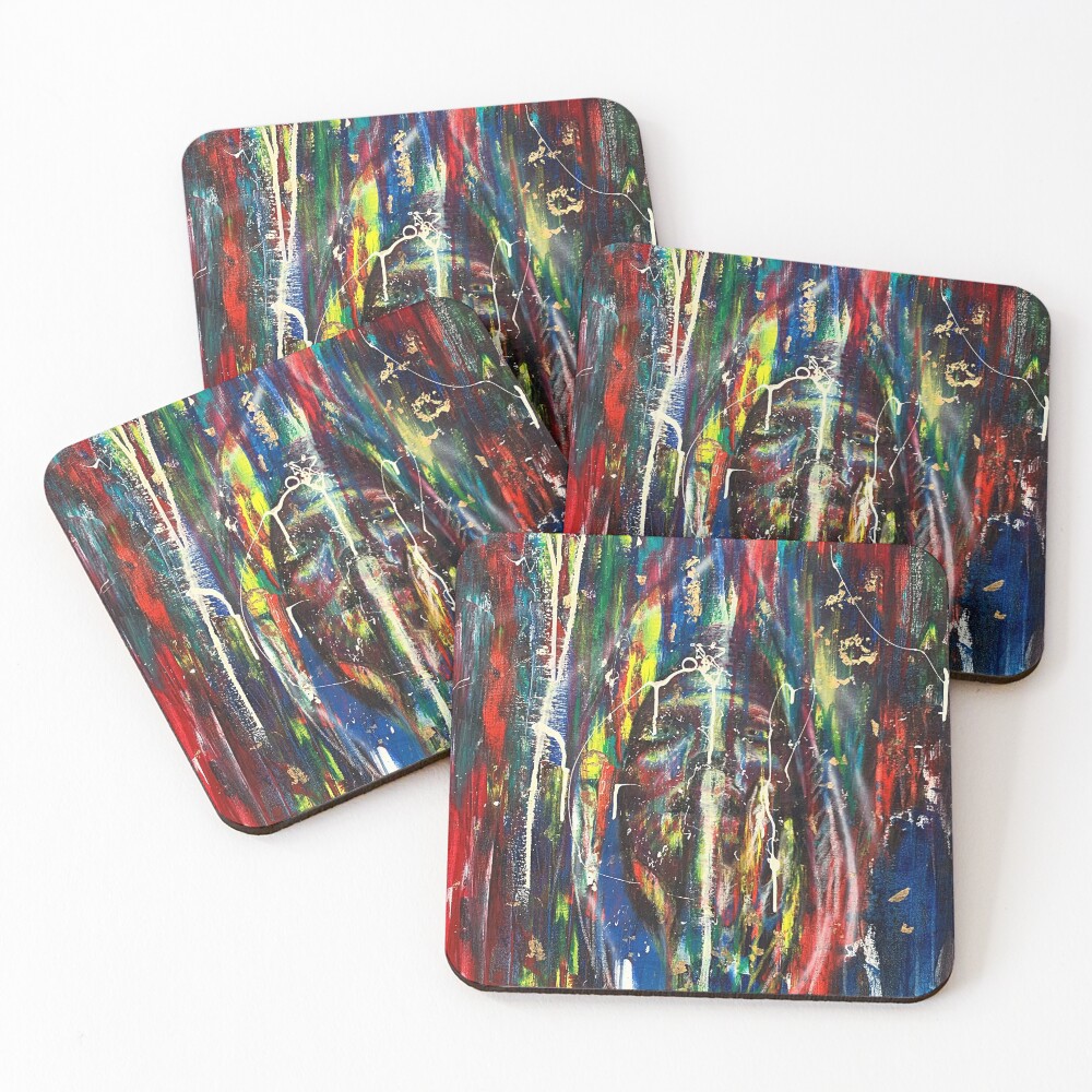 Item preview, Coasters (Set of 4) designed and sold by Rdplush.