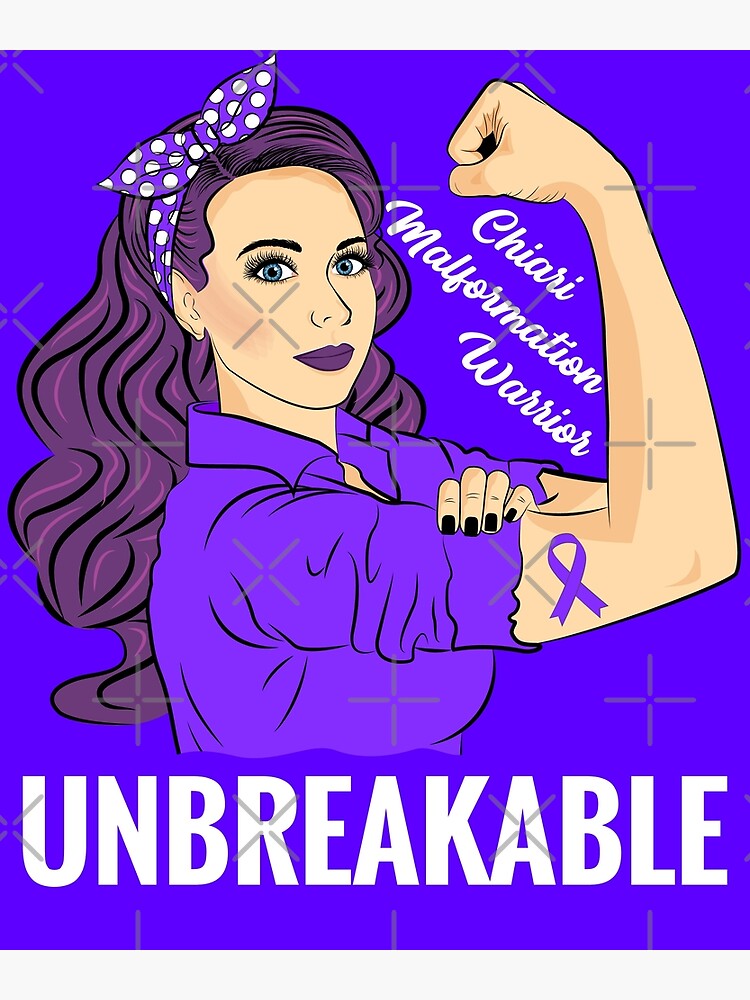 Melanoma Warrior Unbreakable Awareness Skin Cancer Poster for Sale by  ZNOVANNA