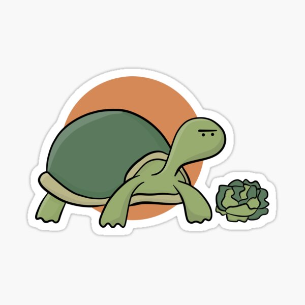 the single-eyed turtle. Sticker
