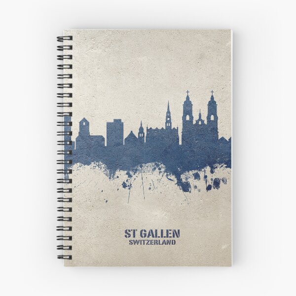 Artikelvorschau, St Gallen Switzerland Skyline entworfen und verkauft von ArtPrints.