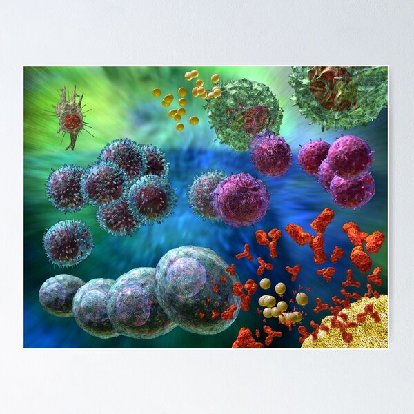 Item preview, ANTIBODY IMMUNE RESPONSE designed and sold by Russell Kightley.