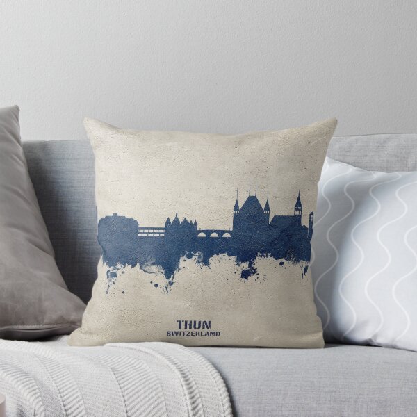 Item preview, Thun Switzerland Skyline designed and sold by ArtPrints.