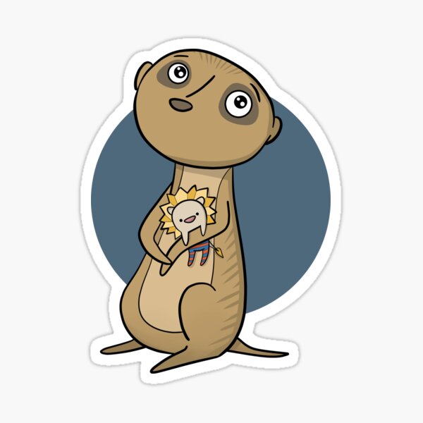little meerkat. Sticker