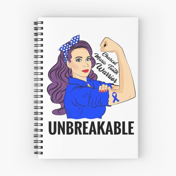 Artikelvorschau, Charcot Marie Zahnbewusstsein CMT Warrior Unbreakable entworfen und verkauft von ZNOVANNA.