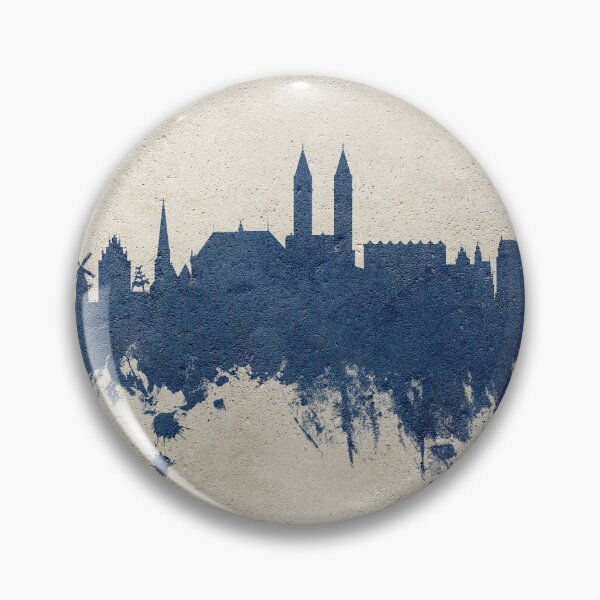 Item preview, Bremen Germany Skyline designed and sold by ArtPrints.