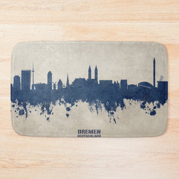 Item preview, Bremen Germany Skyline designed and sold by ArtPrints.