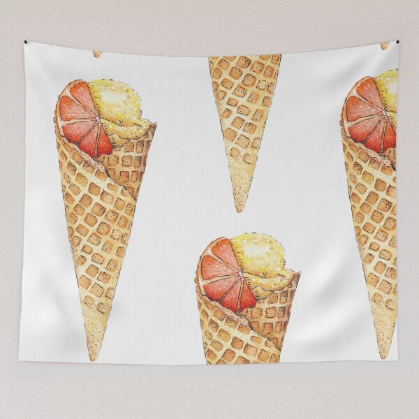 Item preview, Orange Ice Cream designed and sold by sugar-peach.