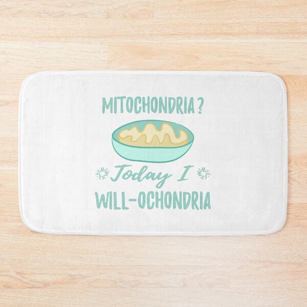 Item preview, Mitochondria? Today I WILL-ochondria - Pink designed and sold by stoppersays.