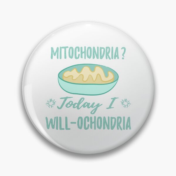 Item preview, Mitochondria? Today I WILL-ochondria - Pink designed and sold by stoppersays.