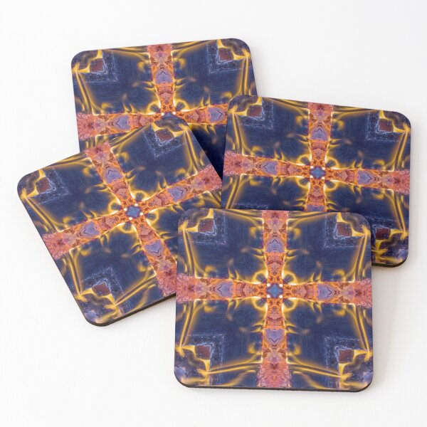 Item preview, kaleidoscope, pattern, interesting pattern, bright pattern, individual design, print, cross designed and sold by Yanulik.