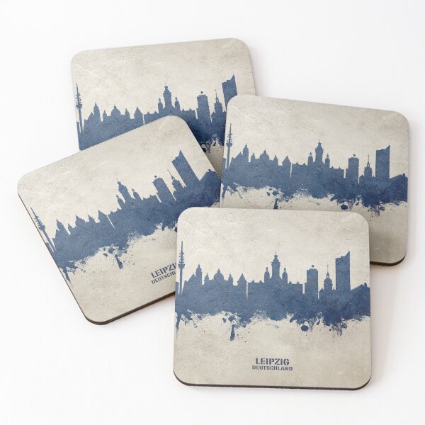 Item preview, Leipzig Germany Skyline designed and sold by ArtPrints.