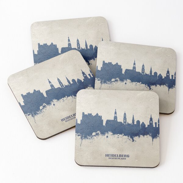 Item preview, Heidelberg Germany Skyline designed and sold by ArtPrints.