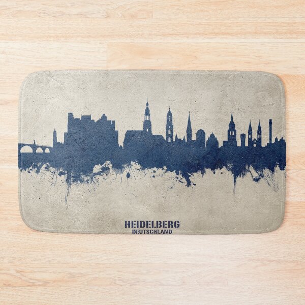 Item preview, Heidelberg Germany Skyline designed and sold by ArtPrints.