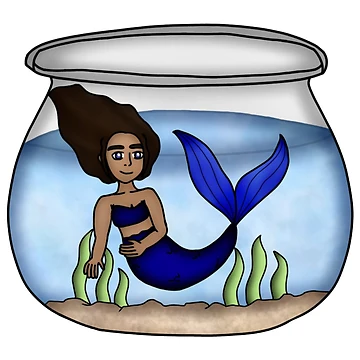 Artwork thumbnail, Fishbowl  by CreateWithRose