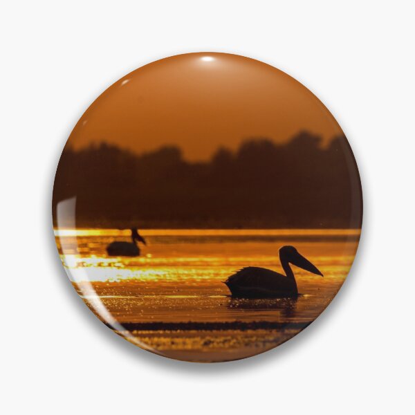 Item preview, Cranes On The Water At Sunset designed and sold by madtoyman.