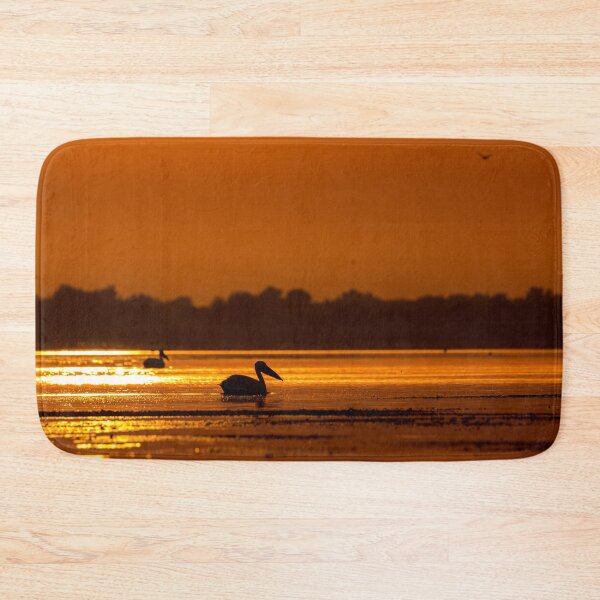 Item preview, Cranes On The Water At Sunset designed and sold by madtoyman.