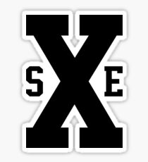 sXe - straight edge Sticker