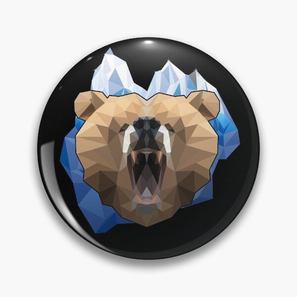 Artikelvorschau, Geometric Bear (dark) entworfen und verkauft von AliceHuman.